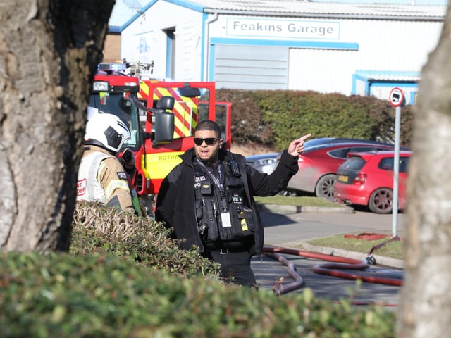 Kettering fire at Headlands MOT centre and garage