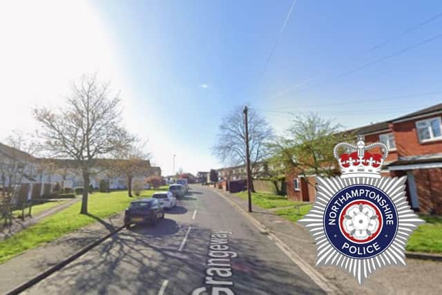 The burglary took place in Grangeway, Rushden on September 22 Picture: Google Maps