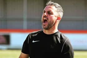 Corby Town boss Leon Mettam (picture: Jim Darrah)