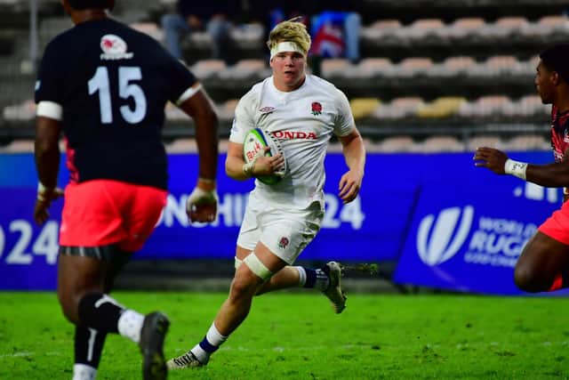 Henry Pollock has continued to impress at the World Rugby U20 Championships (photo by Grant Pitcher/Gallo Images/Getty Images)