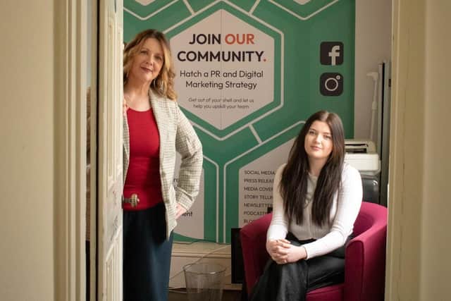 Jessica Pilkington, Director, and Chloe Finch, PR and Marketing Assistant