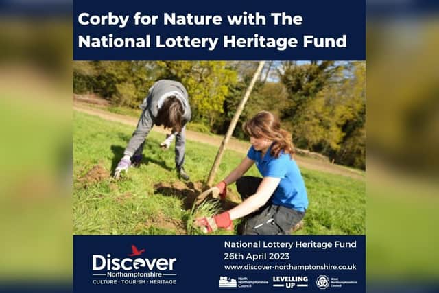Corby for nature with the National Lottery Heritage Fund