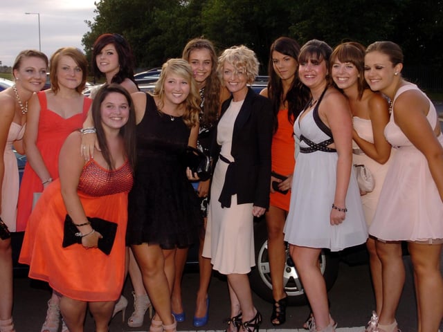 Brooke Weston Academy year 13 prom in July 2010