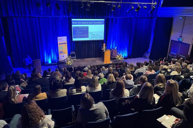 Shaun Brown from The Difference delivers inspiring keynote to 200 educators from across Northants
