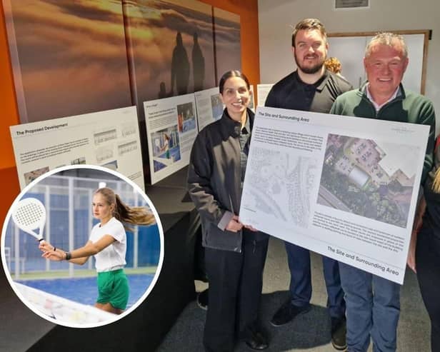 Kettering Leisure Village - A padel court plans for KLV /National World