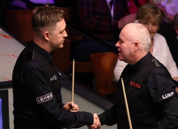 Kyren Wilson's clash with John Higgins is a repeat of last year's second round clash, that Higgins won 13-2