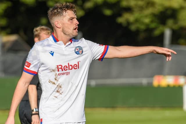 Ryan Inman was a key man for AFC Rushden & Diamonds in the 2023/24 season, before moving to Harborough Town