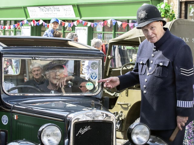 Desborough 1940s weekend saw residents and visitors enjoy a day of wartime nostalgia/Glyn Dobbs