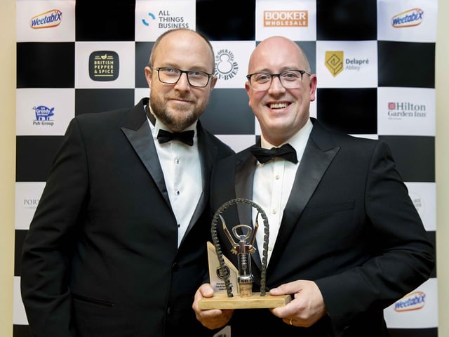 Distillery director Joe Mayhew, who was joined by fellow director Steve Hancock, said: “We’re thoroughly pleased for it. The club range has been a culmination of many, many months of hard work, design and testing. It’s been an incredibly popular brand and this is a great award to win. Being recognised for something like this is truly fantastic. We feel like we’ve got imposter syndrome. There’s some great producers out there, venues, chefs, restaurants and it’s really nice to be rubbing shoulders with like-minded individuals. We’re very pleased to be here.”