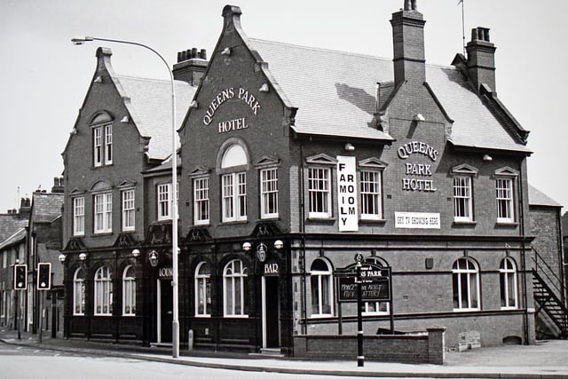 Another view of Queens Park hotel Chesterfield 1991.