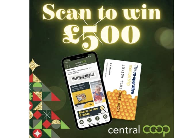 You could win £500/ Central Co-op