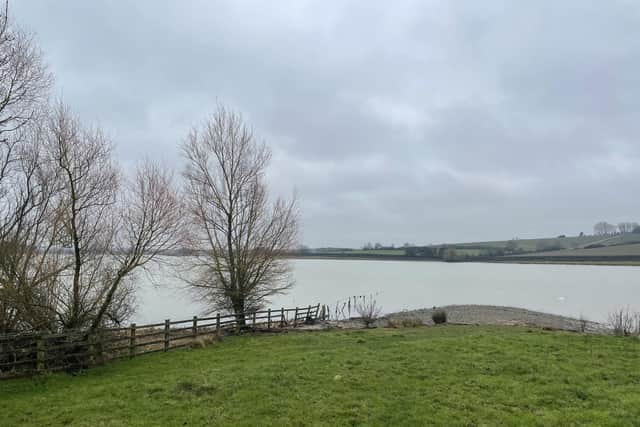The Eyebrook reservoir, where McElhinney twice flashed at women, is a popular spot with dogwalkers