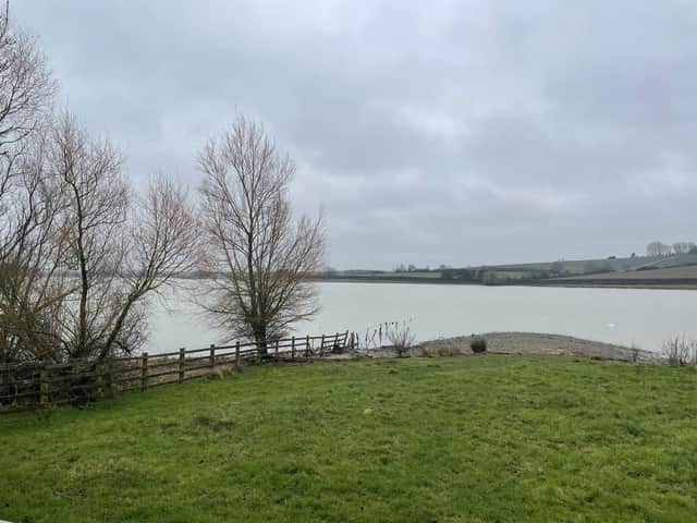 The Eyebrook reservoir, where McElhinney twice flashed at women, is a popular spot with dogwalkers