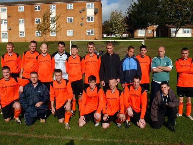 Prince of Wales football team in new kit