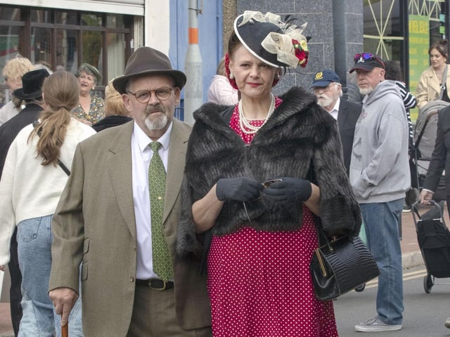 Desborough 1940s weekend saw residents and visitors enjoy a day of wartime nostalgia/Glyn Dobbs