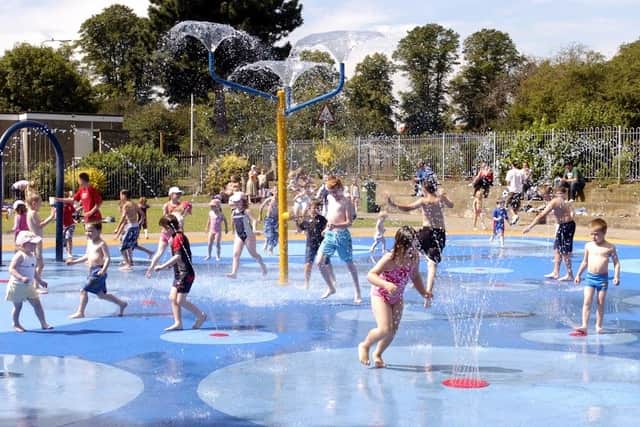 Wellingborough's Embankment Splash Park (file picture)