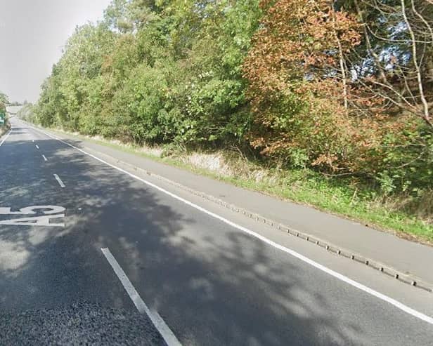 The incident happened on the A5 between Corn Hill Lane and Northampton Road.