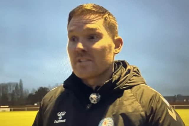 AFC Rushden & Diamonds boss Elliot Sandy spoke to AFCRD TV after Saturday's abandonment