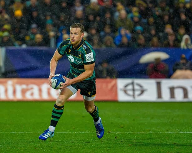 Rory Hutchinson in action against Cardiff Rugby last Sunday (picture: Claire Jones/redhatphoto.co.uk)