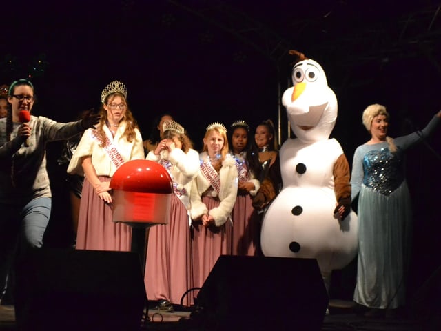 All smiles as Wellingborough officially welcomes the festive season with the annual Christmas lights switch-on