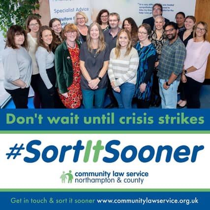 Sarah Hayle and the team at Community Law Service
