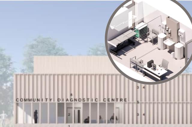 The new diagnostic centre will be in Willlow Brook Road. Image: NHS