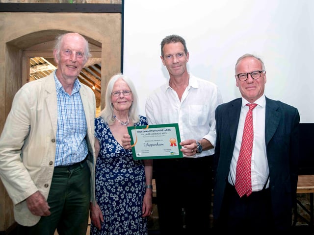 Wappenham took bronze in the village award.