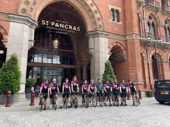Team Butters cycled from London to Amsterdam in memory of their friend Matt Pinnock