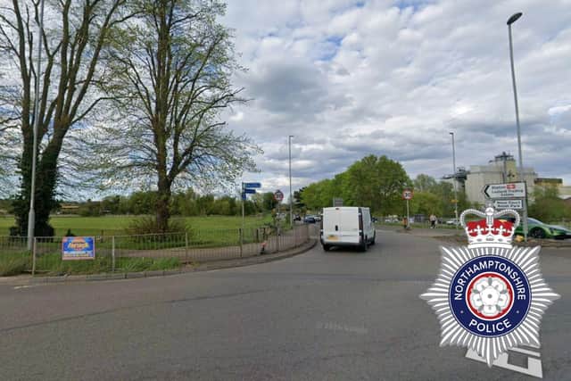 The incident happened at the roundabout junction for the Embankment and London Road