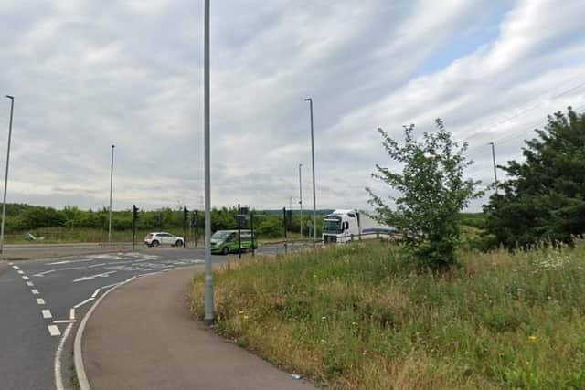 The A43 at Long Croft Road. File image: Google.