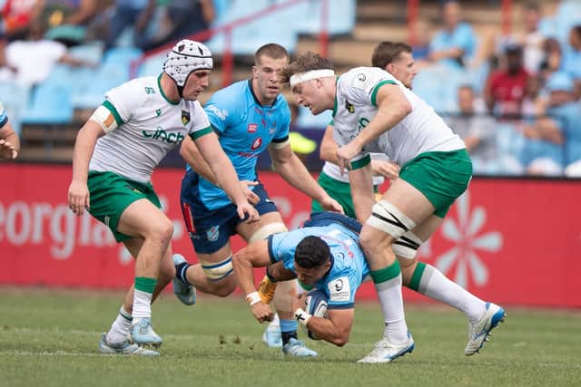 Saints got stuck in against the Bulls (photo by Gordon Arons/Gallo Images)