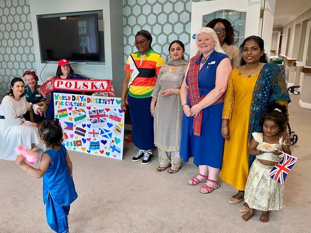 Excitement, tradition and beautiful outfits for the Cultural Diversity event