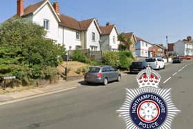Police are appealing for witnesses after a car was damaged and set alight in Rock Hill, Rothwell