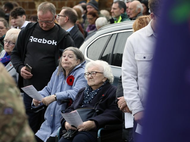Wellingborough Remembrance Day parade 2022