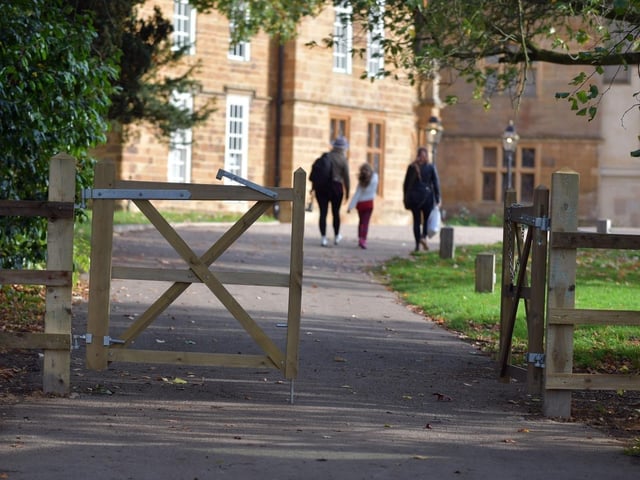 Delapre Abbey, in Northampton, has so many striking Autumnal colours