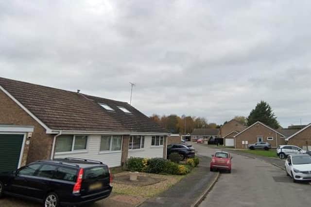 Baltic Close, Corby, where a Rothschild-owned firm has a house. Image: Google.