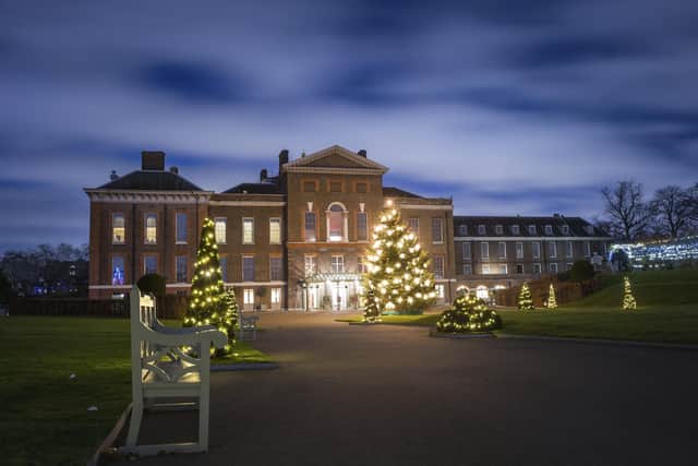 Kensington Palace is beautiful at Christmas (photo: Historic Royal Palaces / SWNS)