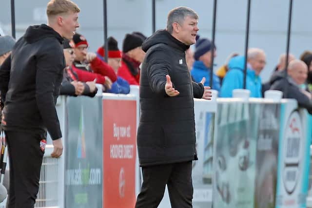 Kettering Town manager Lee Glover. Picture by Peter Short
