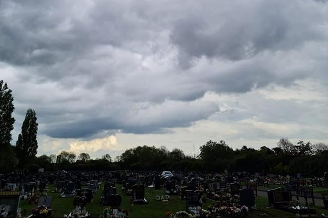 Storms his plenty of parts of Northamptonshire today