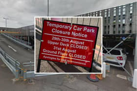Kettering General Hospital multistorey car park B KGH/Google