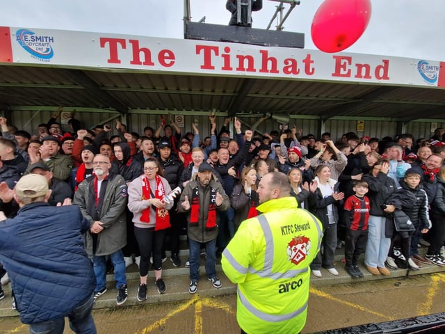 Kettering Town FC V Doncaster Rovers FA Cup Round 2