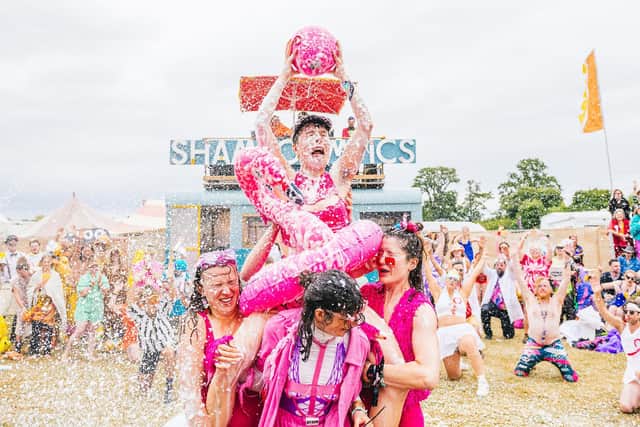 The Shambolympics are part of the fun at Shambala (photo: Lindsay Melbourne)