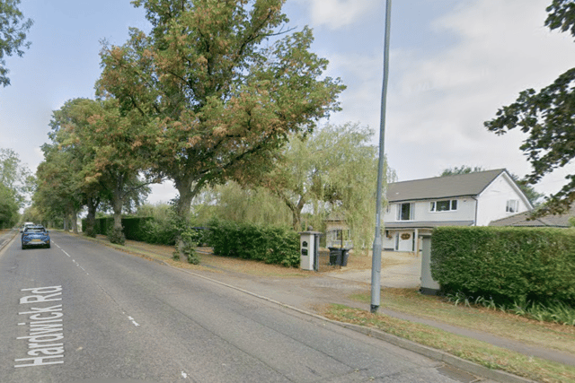 The application seeks planning permission to change two adjoining properties on Hardwick Road, Wellingborough, into a children’s home for three young people