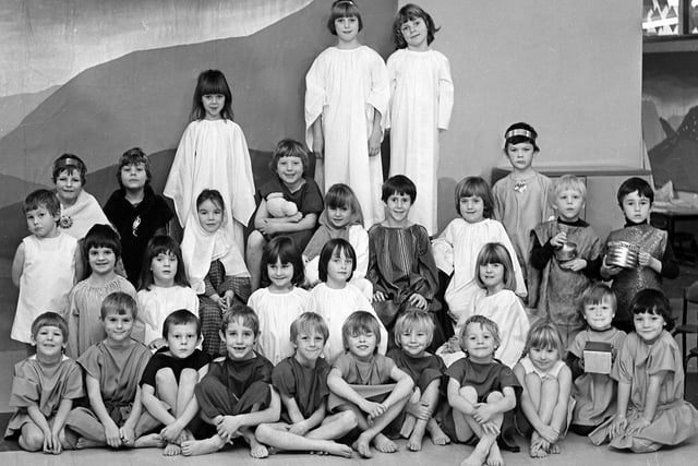 Millbrook School nativity 1980