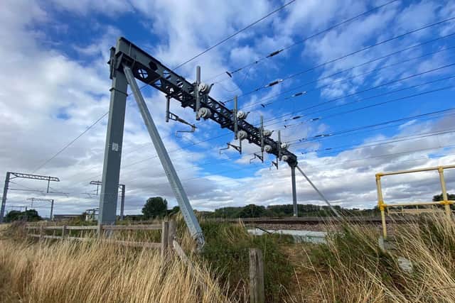 Copper signalling cables were stolen from trackside between Wellingborough and Kettering