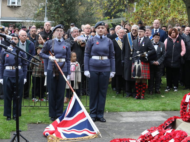 Corby Remembrance Sunday service