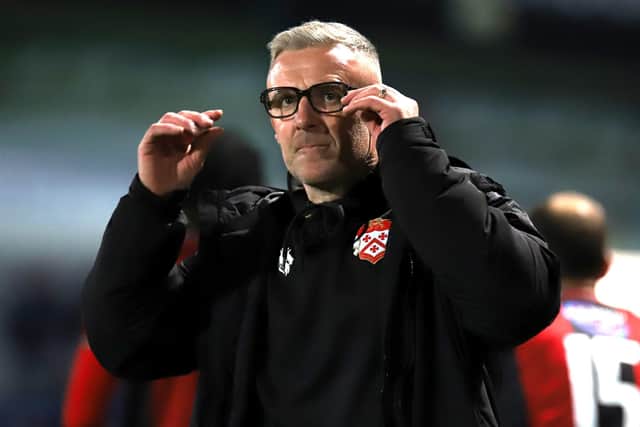 Kettering Town boss was happy with his side's performance at AFC Telford United (PIcture: Peter Short)