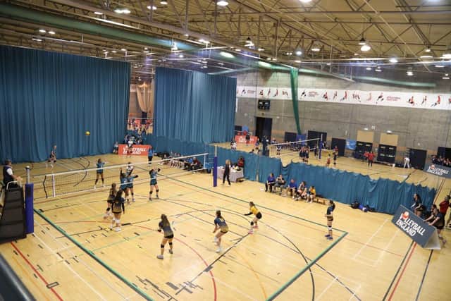 Indoor courts at KLV