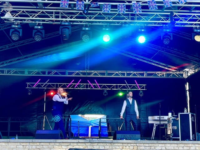 Another of the acts from this year's Party in the Park
