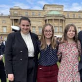 Left to right: Able Cadet Rosa Chesney, Able Cadet Naomi Cragg, Leading Cadet Amelia Harrison and Able Cadet Charlie Gilbey